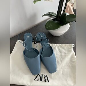 Brand new zara blue heels